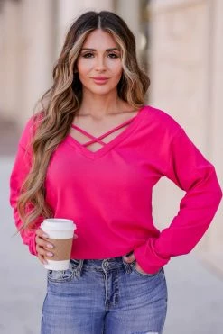 MA-01 CBRAND Have It Your Way Reversible Top - Magenta