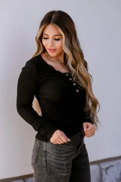 MA-01 Small CBRAND Sun Seeker Ribbed Long Sleeve Top - Black 10 MA-01 Small CBRAND Sun Seeker Ribbed Long Sleeve Top - Black