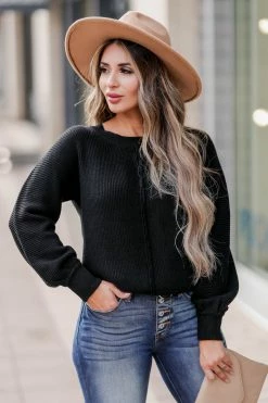 Newbury Kustom Keep The Peace Sweater - Black Small