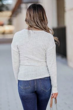 FL-01 2XL CBRAND Count On Me Wrap Top - White