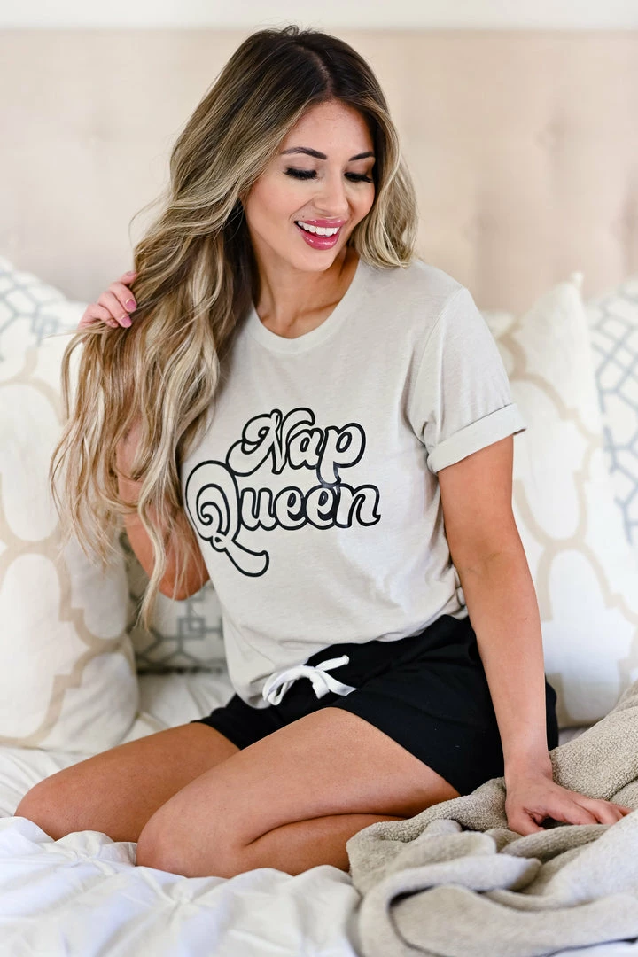 RRD New Arrivals Nap Queen Graphic Tee - Stone 3 RRD New Arrivals Nap Queen Graphic Tee - Stone
