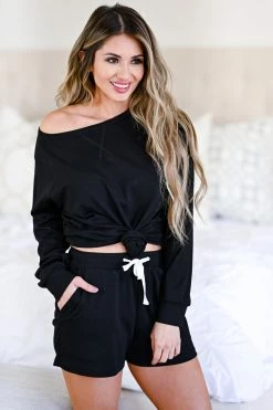 MA-01 CBRAND At Peace Loungewear - Black Small