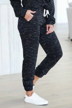 MA-01 CBRAND Peace Of Mind Joggers - Melange Black