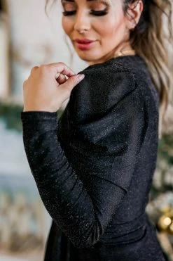 Mainstrip Apparel Before Midnight Mini Dress - Black