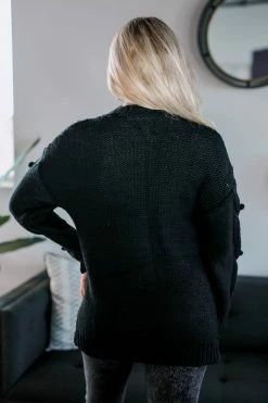 MA-01 CBRAND Cheers To The Details Cardigan - Black Small 13 MA-01 CBRAND Cheers To The Details Cardigan - Black Small