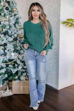 Newbury Kustom 2XL Keep The Peace Sweater - Emerald