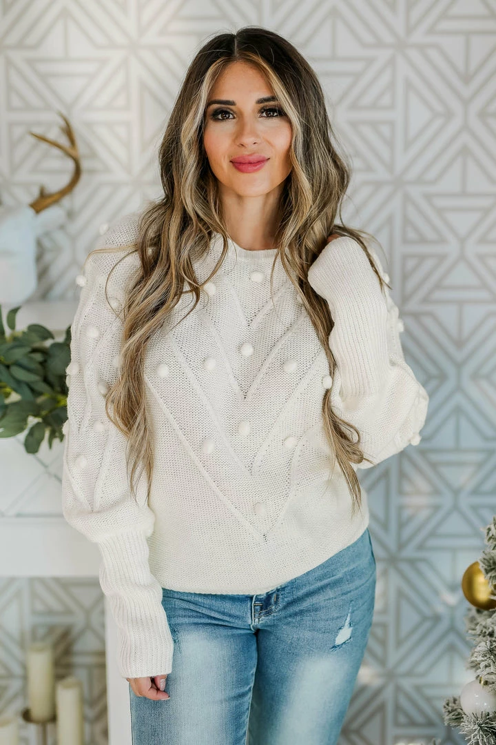 Newbury Kustom This Is Everything Sweater - Ivory 6 Newbury Kustom This Is Everything Sweater - Ivory