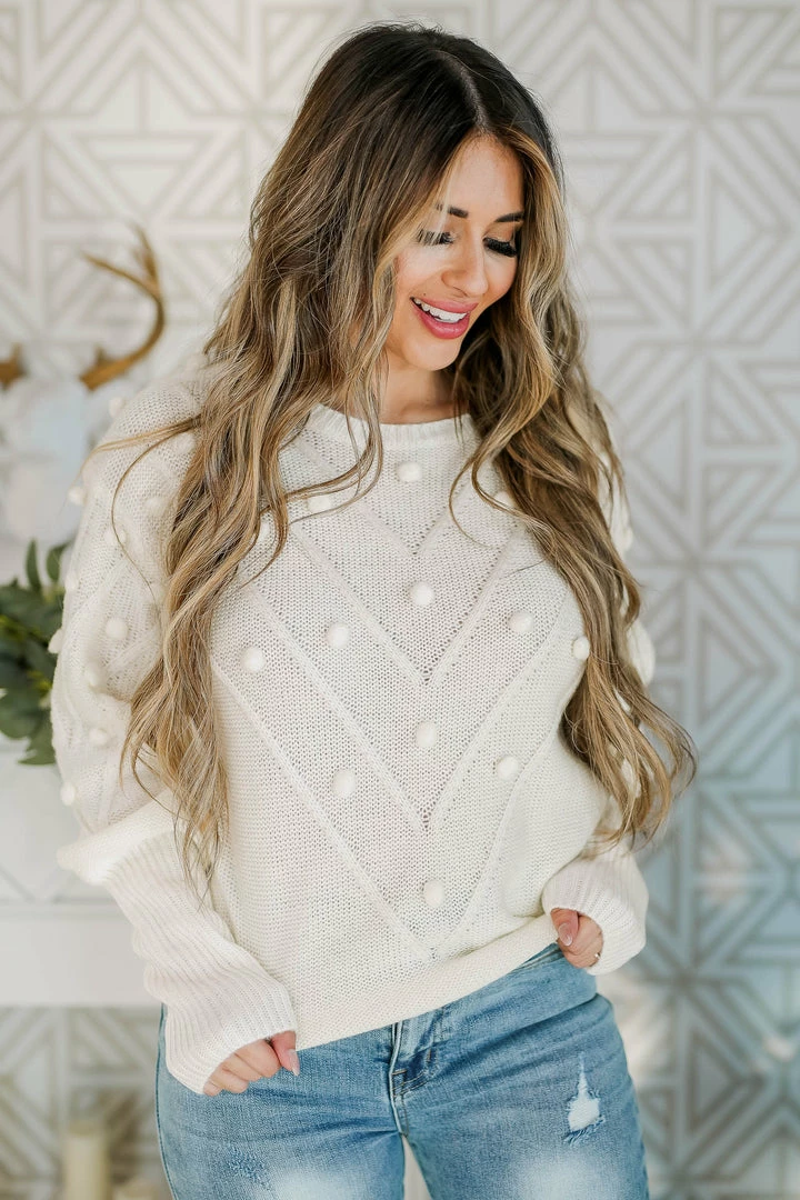 Newbury Kustom This Is Everything Sweater - Ivory 4 Newbury Kustom This Is Everything Sweater - Ivory