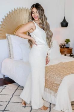 MA-01 CBRAND Hitting Snooze Loungewear - Cream Small