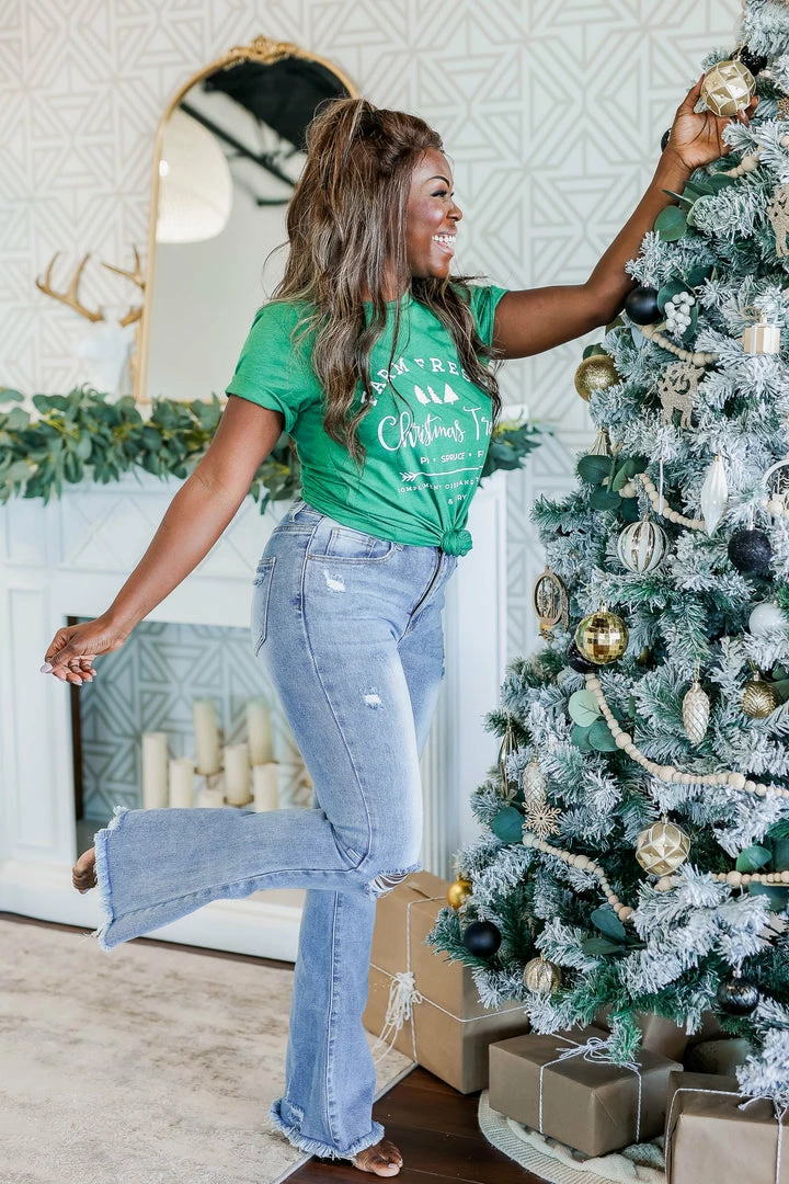 RN RISEN Della Flare Jeans - Light Wash 7 RN RISEN Della Flare Jeans - Light Wash