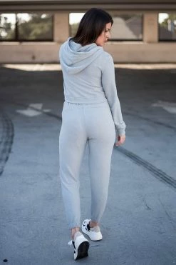 Mono B Small Stay Up Late Loungewear - Grey