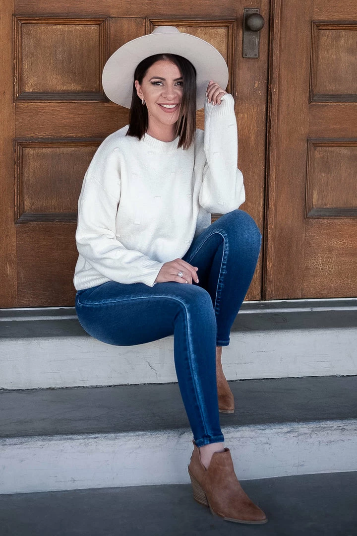 Newbury Kustom 2XL Take It Easy Sweater - Cream 10 Newbury Kustom 2XL Take It Easy Sweater - Cream