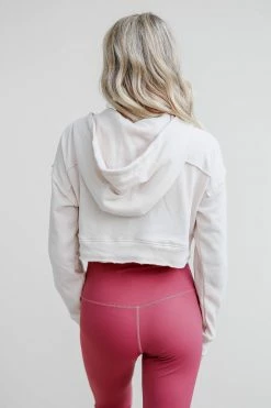 Mono B Get It Together Cropped Hoodie - Natural Small 11 Mono B Get It Together Cropped Hoodie - Natural Small