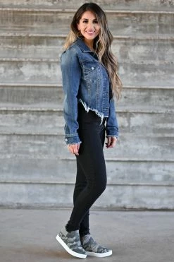 SLL Gone For Now Wedge Sneakers - Camo