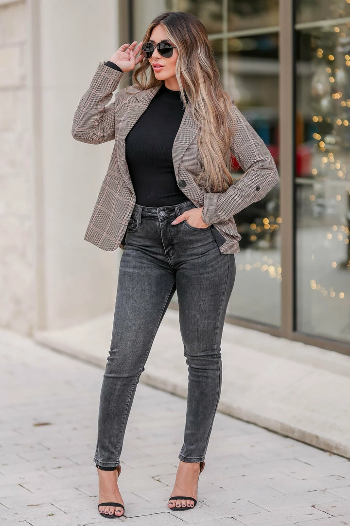 PR-01 CBRAND This Feels Right Blazer - Mocha 10 PR-01 CBRAND This Feels Right Blazer - Mocha