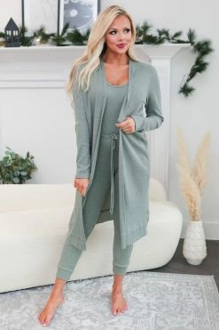 FL-01 Small CBRAND Watch Out Jumpsuit - Sage