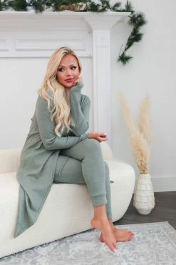 FL-01 Small CBRAND Watch Out Jumpsuit - Sage