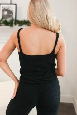 MA-01 Large CBRAND Hitting Snooze Loungewear - Black