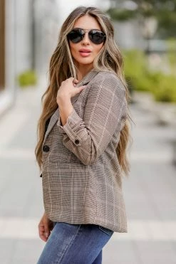 PR-01 CBRAND This Feels Right Blazer - Mocha 15 PR-01 CBRAND This Feels Right Blazer - Mocha