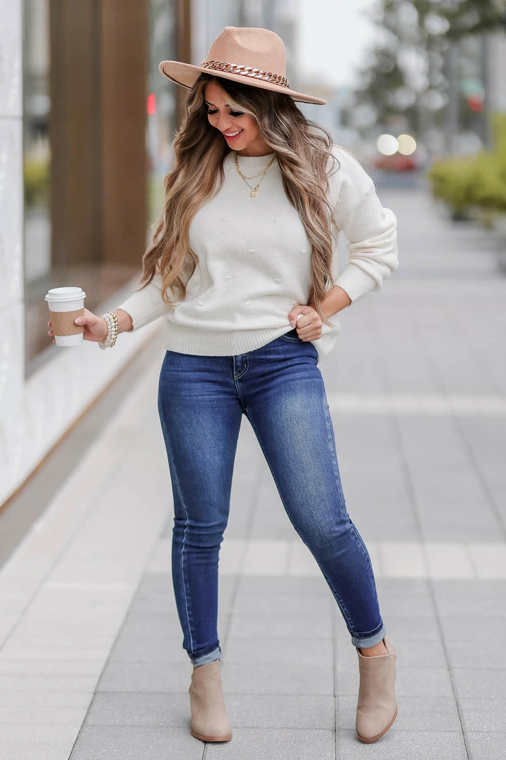 Newbury Kustom 2XL Take It Easy Sweater - Cream 4 Newbury Kustom 2XL Take It Easy Sweater - Cream