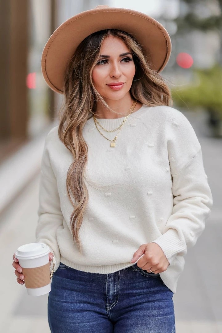 Newbury Kustom 2XL Take It Easy Sweater - Cream 3 Newbury Kustom 2XL Take It Easy Sweater - Cream