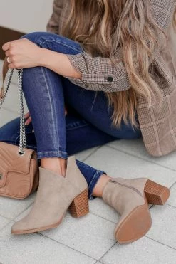 SLL Tyson Booties - Taupe