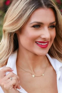 GORJANA Super Star Necklace - Gold