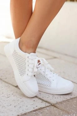SLL On The Move Platform Sneakers - White Shoes