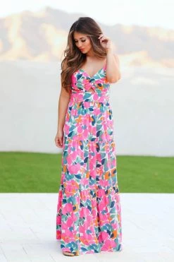 EN New Arrivals You'll Think Of Me Maxi Dress - Ivory