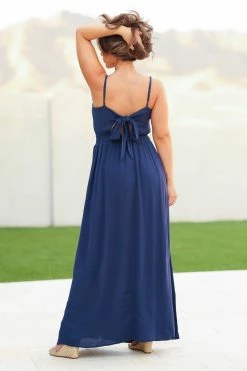 DD-1 It's Not Over Maxi Dress - Navy