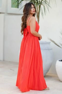 DD-1 New Arrivals It's Not Over Maxi Dress - Dark Amber