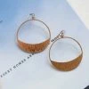 WW Jessica Half Moon Hoop Earrings - Gold New Arrivals