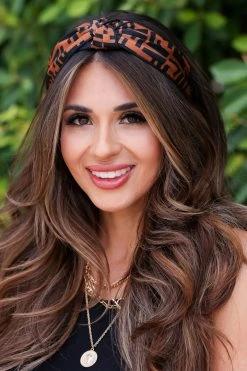 AC Right This Way Headband - Coffee New Arrivals