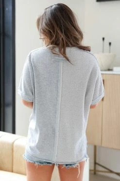 DD-1 I Told You So Top - Heather Grey Tops