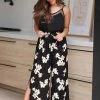 Ces Femme Bottoms Just Breathe Wide Leg Pants - Black 1 Ces Femme Bottoms Just Breathe Wide Leg Pants - Black