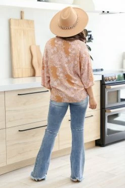 AN Tops In Pursuit Of Happiness Top - Marigold