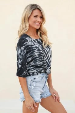 ZN Dye-Hard Oversized Tee - Black Tops 9 ZN Dye-Hard Oversized Tee - Black Tops