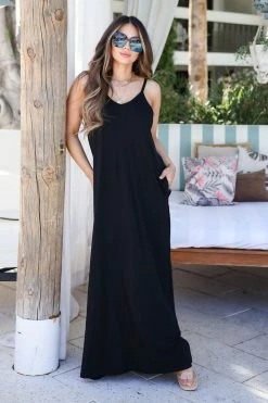 ZENANA Fresh From LA Something Simple Maxi Dresses