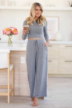 Mind Code Winding Down Loungewear - Heather Grey 14 Mind Code Winding Down Loungewear - Heather Grey