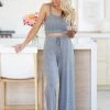 Mind Code Winding Down Loungewear - Heather Grey