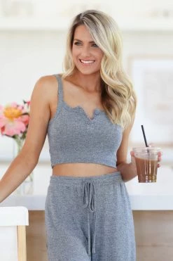 Mind Code Winding Down Loungewear - Heather Grey 13 Mind Code Winding Down Loungewear - Heather Grey