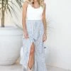 FL Bottoms The Good Ones Maxi Skirt - Powder Blue