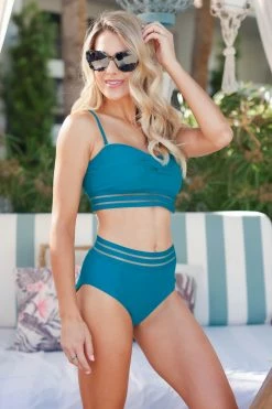 DD-1 Swim Getaway Goals Bikini - Teal