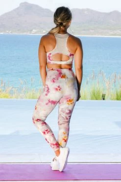 Mono B Inhale Positivity Activewear - Fuchsia