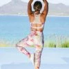 Mono B Inhale Positivity Activewear - Fuchsia