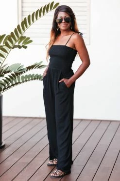 PR-01 CBRAND Follow Me There Jumpsuit - Black