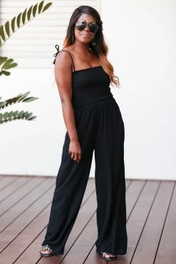 PR-01 CBRAND Follow Me There Jumpsuit - Black