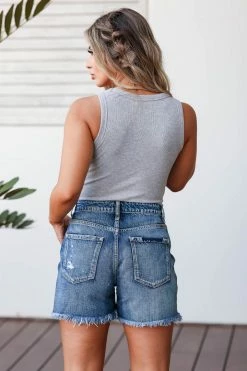 FL-01 Tops CBRAND Perfect Day Bodysuit - Heather Grey 7 FL-01 Tops CBRAND Perfect Day Bodysuit - Heather Grey