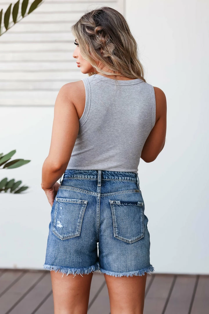 FL-01 Tops CBRAND Perfect Day Bodysuit - Heather Grey 5 FL-01 Tops CBRAND Perfect Day Bodysuit - Heather Grey