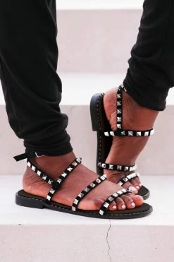 SLL 5 Lexi Studded Sandals - Black